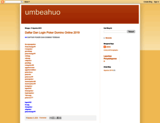 umbeahuo.blogspot.com screenshot