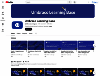 umbraco.tv screenshot