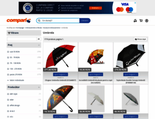 umbrela.compari.ro screenshot