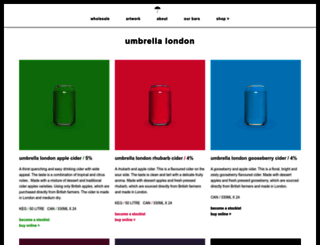 umbrella-london.co.uk screenshot
