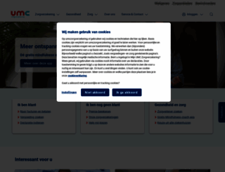 umczorgverzekering.nl screenshot