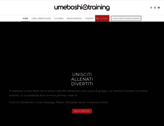 umeboshi-training.it screenshot