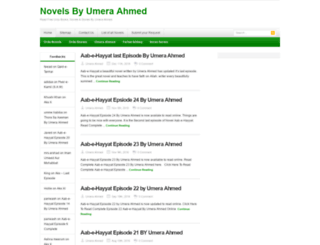 umeraahmed.urdunovels.org screenshot