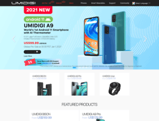 umidigi.com screenshot