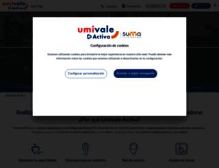 umivale.es screenshot