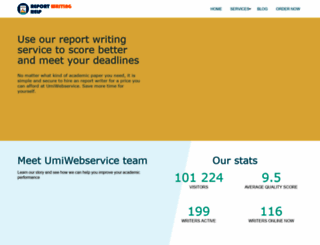 umiwebservice.com screenshot