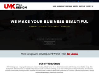 umkwebdesign.com screenshot