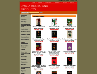 umojabookstore.net screenshot