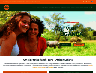 umojamotherlandtours.com screenshot