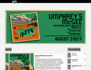 umphreys.com screenshot