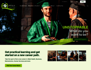 umpqua.edu screenshot