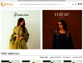 umshaofficial.com screenshot