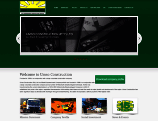 umso.co.za screenshot