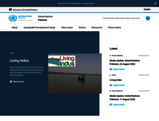 un.org.pk screenshot