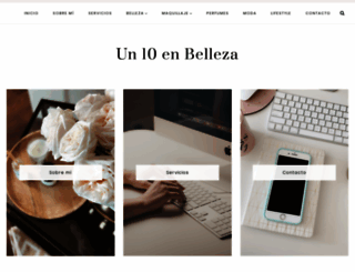 un10enbelleza.com screenshot