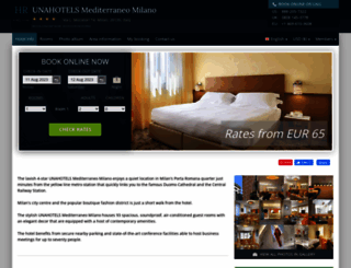 una-hotel-mediterraneo.h-rsv.com screenshot
