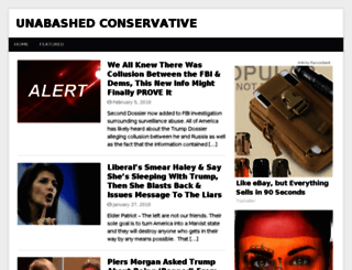 unabashedconservative.com screenshot