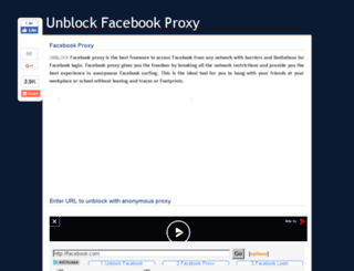 unblock-facebookproxy.com screenshot