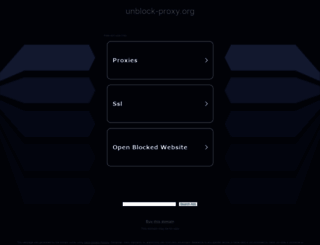 unblock-proxy.org screenshot