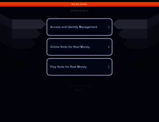 unblocked.si screenshot