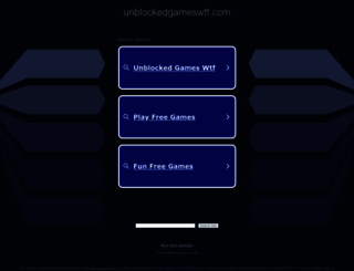 unblockedgameswtf.com screenshot
