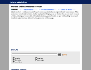 unblockwebsites.us screenshot