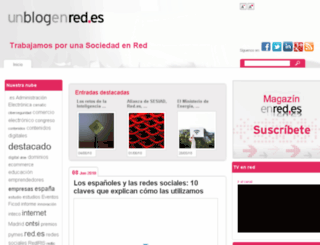 unblogenred.es screenshot