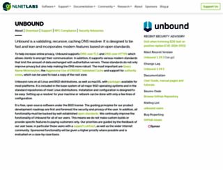 unbound.net screenshot