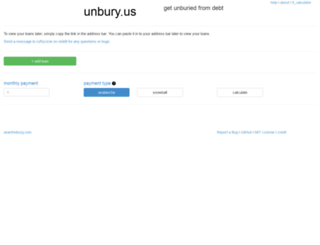 unbury.us screenshot