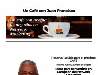 uncafeconjuanfrancisco.com screenshot