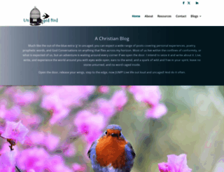 uncaggedbird.com screenshot