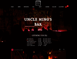 unclemings.com.au screenshot