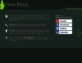 unclestock.com screenshot