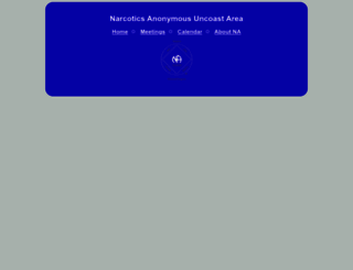uncoastna.org screenshot