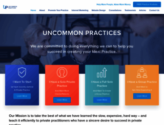 uncommonpractices.com screenshot