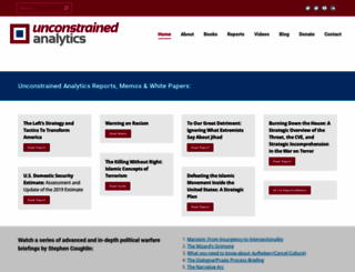 unconstrainedanalytics.org screenshot