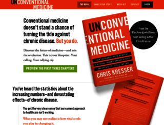 unconventionalmedicinebook.com screenshot