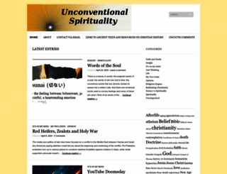 unconventionalspirituality.wordpress.com screenshot