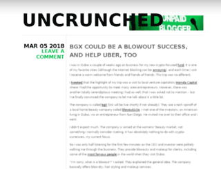 uncrunched.com screenshot