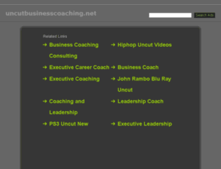 uncutbusinesscoaching.net screenshot