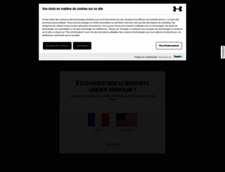 underarmour.fr screenshot