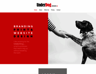 underdogdesign.co.nz screenshot