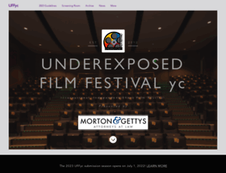 underexposedfilmfestivalyc.org screenshot