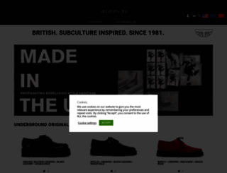 underground-shoes.com screenshot