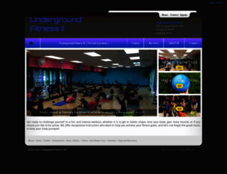 undergroundfitnessclub.com screenshot