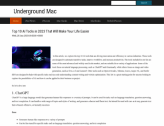undergroundmac.com screenshot