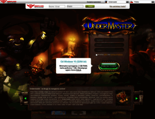 undermaster.pl screenshot