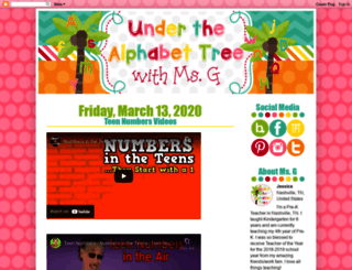 underthealphabettree.blogspot.com screenshot