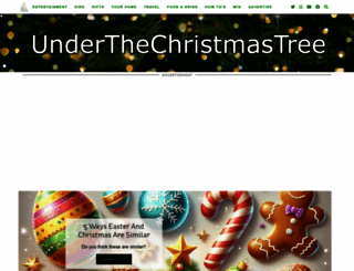 underthechristmastree.co.uk screenshot