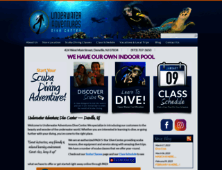 underwater-adventures.com screenshot
